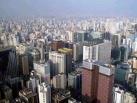 São Paulo, the third largest city of the world